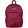 JanSport Big Day Pack Zaino grande, scomparto per laptop 15in, 43.5 x 19 x 32.5 cm, Russet Red, Rosso