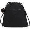 Kipling SUPERTABOO Medio Zaino, True Black (Black)