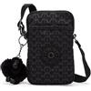 Kipling TALLY Borsa per telefono, borse per telefono, Signature Emb (Nero)