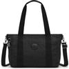 Kipling ASSENI S Borsa piccola, Totes, Signature Emb (Nero)