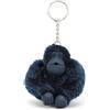 Kipling MONKEYCLIP M Portachiavi a forma di scimmia medio, scimmie/portachiavi, Blue Bleu 2 (Blu)