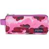 JanSport Basic, custodia per accessori, compatta, con cerniera, per gli oggetti essenziali di tutti i giorni, capacità 1 L, 22.5 x 7.5 x 6 cm, colore: fucsia digitale pop art