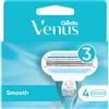 PROCTER & GAMBLE SRL Gillette Venus, Lame Smooth, 4 Pezzi