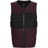 Mystic Peacock Impact Vest Front Zip Wake Oxblood Red, M
