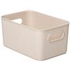 TATAY Scatola Portaoggetti Ecohome Senza BPA Design Compatto Versatile | Scatola Portaoggetti Casa | Capacità 5 L | Misure 18,1x27,2x13 cm | Plastica 100% Riciclata | Manici Integrati