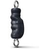 Baoblaze Maniglia Fitness Maniglie Allenamento Impugnatura Esercizi Accessorio Palestra con Anello d'Acciaio Antiruggine Presa Conformata Superficie