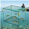 Generic Fishing Live Well, resistente telaio in acciaio rivestito in plastica, rete da pesca sommergibile per pescatori, esche, aragoste, conservazione delle cellule