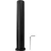 Joyzan Manicotto Adattatore Olimpico, Manicotti Adattatori Piastra Olimpico PP con Cappuccio Terminale e Chiave a Brugola Converti Pali Barre Per Piastre Pesi Standard da 25mm Barre Asta Olimpici 50mm
