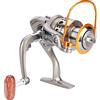 Joyzan Mulinello Da Pesca, Mulinelli Spinning Fishing Reel Liscio In Alluminio 5.5:1 Rapporto Di Cambio Sinistra Destra Intercambiabile Per Pesca Alla Carpa LC1000 LC2000 LC3000 LC4000 LC5000 LC6000 LC7000