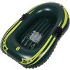 SUPVOX Kayak Gonfiabile con Maniglie di Sicurezza in Pvc | Attività All'aperto e Avventure, Comfort Ergonomico, Gonfiaggio Rapido, Resistente Agli Strappi, 120x70 Cm