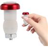 WESIEVYA Luci Frecce LED per Manubrio Bici in Lega di Alluminio, 2 Pezzi | Rosso, Basso Consumo e Ridotta Emissione di Calore, Segnalazione Laterale per Bici