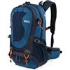 POWER KING Zaino da trekking da 35 l, impermeabile, con scomparto per scarpe