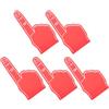 GALPADA 5 Pezzi Finger Hand Sports Event Props Mano da Tifo in Schiuma, Dita da Tifo, Leggero, Antiscivolo, Portatile, per Cheerleading e Fan, per Eventi Sportivi e Celebrazioni
