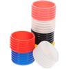 CRAFTHROU Elastico in Silicone per Impugnatura Racchetta 7 Pezzi | Set per Squash e Attrezzatura Sportiva, Aiuta a Mantenere Fermo L'overgrip, Adatto a Facilmente