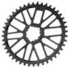Generic Corona per bici da strada 44T, GXP Direct Mount Narrow Wide Chainwheel, disco 7075 CNC in alluminio dentato, offset 0 mm, compatibile con GXP XX1, X1, X01, X0, X9, GX, NX, SX, DUB