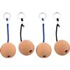 Lobamop 4 galleggianti in sughero, 50 mm, accessori per sport acquatici, per surf, nuoto, immersioni, pesca, vela, barca
