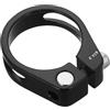 POPETPOP Morsetto Reggisella per Bici, Collarino Reggisella a Sgancio Rapido, Lega di Alluminio, Regolazione della Tensione, per Mountain Bike e Bici da Strada