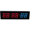 Hamwesh Timer da Palestra da 15,75 Pollici con Conto alla Rovescia | Ampio Display LED, Telecomando, Timer Intervallo Allenamento Programmabile, Cicalino Integrato, 5 Livelli di luminosità