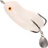 Beaupretty Esca Artificiale da Pesca 4cm Multi-amo in Resina Bianca | Uso per Pesca All'aperto e Specchio D'acqua, Leggera da Portare, Migliora L'efficienza