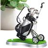Mimoqk Portapenne da golf, mini borsa da golf con trolley