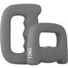 LIXSAZSE Boxe Manubrio Camminata Shadow Boxing Allenamento,Grigio,1.5 kg