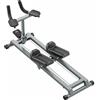 Fzaqwen Fitness Climbing Machine Macchina Arrampicata Step Climber Addominali 3 in 1 Compatta con Contatore Tempo Calorie E, Aggiornato, Ispessito, Grigio Argento, Con Timer