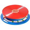 Baoblaze Tavola di Equilibrio Bambini Tavola Rotante Piattaforma Gioco Dispositivo Vestibolare Disco Girevole con Tre Altezze Regolabili E Base Antiscivolo in, Array, Rosso