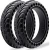 F10mobility 2 ruote massicce antiforatura per Xiaomi M365, 1S, Essential, 3, 3 Lite, Pro e Pro 2 Mercedes AMG, pneumatici solidi senza camera d'aria per monopattino elettrico, ricambio