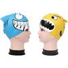CORHAD Cuffia Da Nuoto Silicone Pesce Disegno Giallo Impermeabile Per Ragazzi E Ragazze