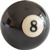 Teekerwang 2-1/4 Regulation Size Billiard #8 Pool Ball Replacement Set (#8)