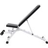 KFPOERTFGD Panca regolabile con set di manubri da 30,5 kg, stazione per la palestra domestica, bilancieri e manubri corti, panca fitness con telaio in acciaio