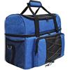 TWISAXC Borsa da Bowling con Due contenitori per Palle da Bowling, Ottima | organizzazione per tutti gli articoli da , borsa da trasporto leggera