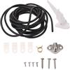 TOVINANNA Kit Sensore di velocità per Barche Accessorio per Sostituzione Indicatore velocità Marino Ricambio Compatibile con Strumenti Nautici per Sport Acquatici e Monitoraggio velocità