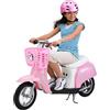 FRCOLOR Cestino Anteriore per Bici e Scooter, Plastica Rosa Testa di Cavallo