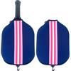 HaloModora Borsa leggera per racchette da badminton con gancio | Esterno completamente impermeabile, per scudi racchette da tennis, antipolvere, resistente alla sabbia, lunghezza 28 cm