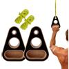 Generic Hangboard Rock Climbing Legno Attrezzatura Fitness Portatile | Tavola da dito compatta per gli appassionati di casa, palestra, garage, uomini, donne, adulti, principianti, professionisti