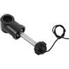 ABOOFAN Clip di Supporto per Pagaia Kayak in PVC Nero Resistente alle Intemperie Fibbia Regolabile per attività Acquatiche e Avventure All'aperto