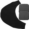 GOOHOCHY Set per Pulizia Palle da Bowling Riutilizzabile e Lavabile in Lavatrice Panno in Microfibra Nero Borsa Accessori per Gioco Ricreativo e Tornei