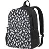 Unkhtt Carino Fantasma Bianco Fantasma Halloween 1 Stampa Grande Capacità Adulto Zaino Unisex Borsa da Viaggio Zaino Escursionismo Campeggio Pendolarismo