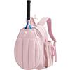 Generisch Zaino da tennis isolato, grande borsa trapuntata, unisex | Borsa sportiva da donna per badminton, sport, fitness, viaggi, attività all'aperto e al chiuso, allenamento quotidiano
