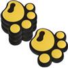 LIGHTAOTAO Adesivi Antiscivolo Snowboard 4 Pezzi in Silicone Giallo