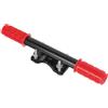 LIGHTAOTAO Maniglia Posteriore per Sella Bici Rosso per Tubo Sella | Diametro 25, 4-31, 8mm, Plastico e Lega, Montaggio su Mountain Bike e Bici da Strada