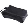 WRITWAA Borsa Manico Poliestere per Nera Traspirante Scarpe, da Golf | Custodia Portatile Cerniera, Protegge le , Pratico per Viaggio e Casa