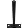 PACKOVE Mini Barbell Supporto per Bilancieri Parete in Acciaio Nero