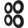 Todikaper per kayak Paddle Drip Rings 4-Pack Gomma antiscivolo per kayak