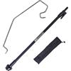 Generic per lanterna da campeggio pieghevole portatile - Supporto regolabile | Supporto telescopico e resistente in acciaio inox. Facile installazione per campeggio, pesca notturna e illuminazione esterna