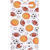 Ciieeo Copri Sedile Copriseduta in Fibra Superfine Resistente e Facile da Pulire per Golf Cart Motivo a Pallone da Calcio Dimensioni 130x80 Cm