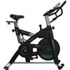 Cecotec Cyclette Indoor con Volano da 24 kg e APP DrumFit Indoor 24000 Race Sprint. Cardiofrequenzimetro, Display LCD, Supporto per Dispositivi, Resistenza a Frizione, Sella Regolabile