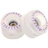 NAMOARLY Ruote Luminose per Pattini Rotelle Quad 2 Pezzi in Pu