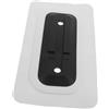 HANABASS Adattatore per Pinna Tavola SUP in PVC Bianco, Montaggio Rapido